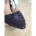 Leather heels Bottega Veneta