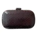Leather clutch bag Casadei