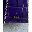 Leather purse Chloé