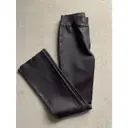 Leather trousers D&G