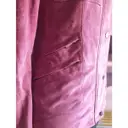 Leather short vest Fratelli Rossetti