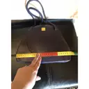 Purple Leather Handbag Gianni Versace - Vintage