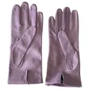 Leather gloves Giorgio Armani