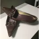 Leather heels Gucci - Vintage