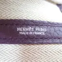 Leather tote Hermès