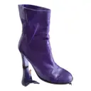 Leather ankle boots Robert Clergerie