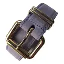 Leather belt Versace - Vintage