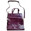 Leather crossbody bag Zara