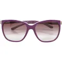 Purple Plastic Sunglasses Bvlgari