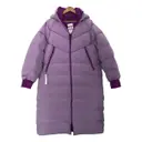Purple Polyester Coat Nike