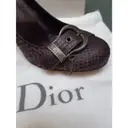 Python heels Dior