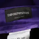 Silk trousers Emporio Armani