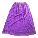 Silk maxi skirt Hallhuber