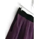 Silk mid-length skirt Lanvin - Vintage