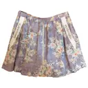 Silk mini skirt Pencey