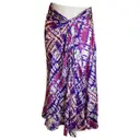Silk mid-length skirt Prabal Gurung