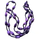 Silk long necklace Prada