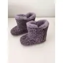 Ugg Purple Suede First shoes for sale