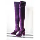 Buy Aquazzura Velvet boots online