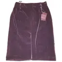 Velvet mid-length skirt Ballantyne