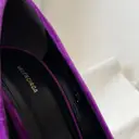 BB velvet heels Balenciaga