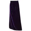 Velvet mid-length skirt Hardy Amies