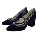 Velvet heels N°21