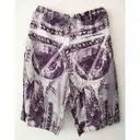 Buy Acne Studios Purple Viscose Shorts online