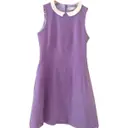 Purple Viscose Dress Tara Jarmon