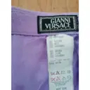 Wool mini skirt Gianni Versace - Vintage
