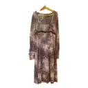 Wool mid-length dress SANDRO FERRONE
