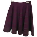 Wool mid-length skirt Yves Saint Laurent