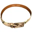 Python belt Moschino Cheap And Chic - Vintage