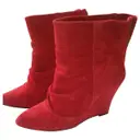 Red Ankle boots Bel Air