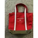 Cloth handbag Lacoste