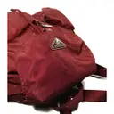 Cloth backpack Prada - Vintage