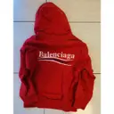 Buy Balenciaga Red Cotton Knitwear online