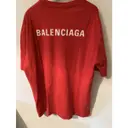 Buy Balenciaga Red Cotton T-shirt online