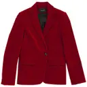 Red Cotton Jacket Isabel Marant