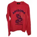 Red Cotton Knitwear & Sweatshirt Dsquared2