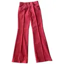 Red Cotton - elasthane Jeans Vanessa Bruno