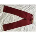 Levi's Vintage Clothing Red Cotton Jeans for sale