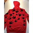 Buy Mcq Red Cotton Knitwear & Sweatshirt online