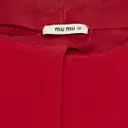 Buy Miu Miu Carot pants online