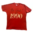 Red Cotton Top Moschino