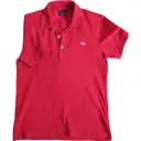 Red Cotton Polo shirt Lacoste