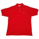 Red Cotton Polo shirt Lacoste