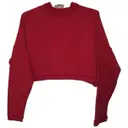 Red Cotton Knitwear Reebok - Vintage