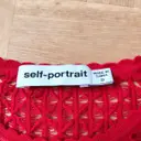 Buy Self-Portrait Red Cotton Top online