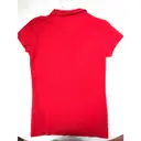 Tommy Hilfiger Red Cotton Top for sale